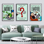 Decorative Inspirational Poster Canvas Painting - Grand Goldman