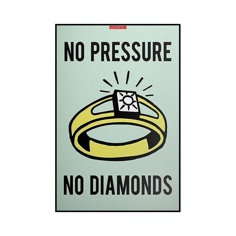 Decorative Inspirational Poster Canvas Painting - Grand Goldman