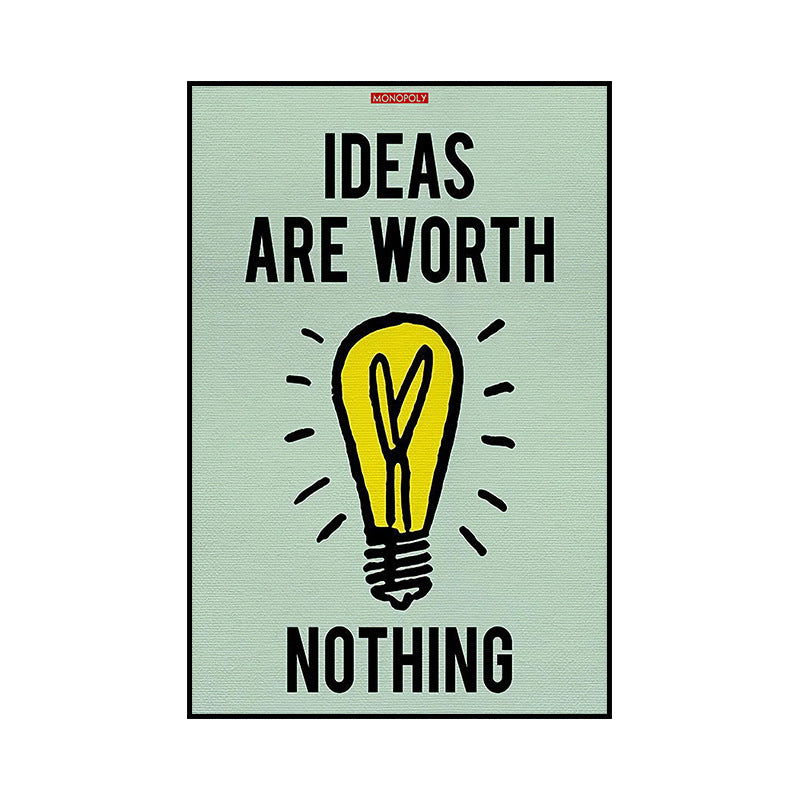 Decorative Inspirational Poster Canvas Painting - Grand Goldman