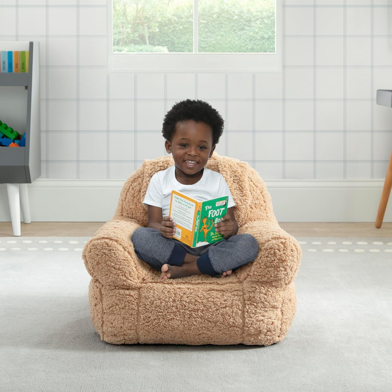 Delta Children Cozee Buddy Chair, Monkey - Grand Goldman