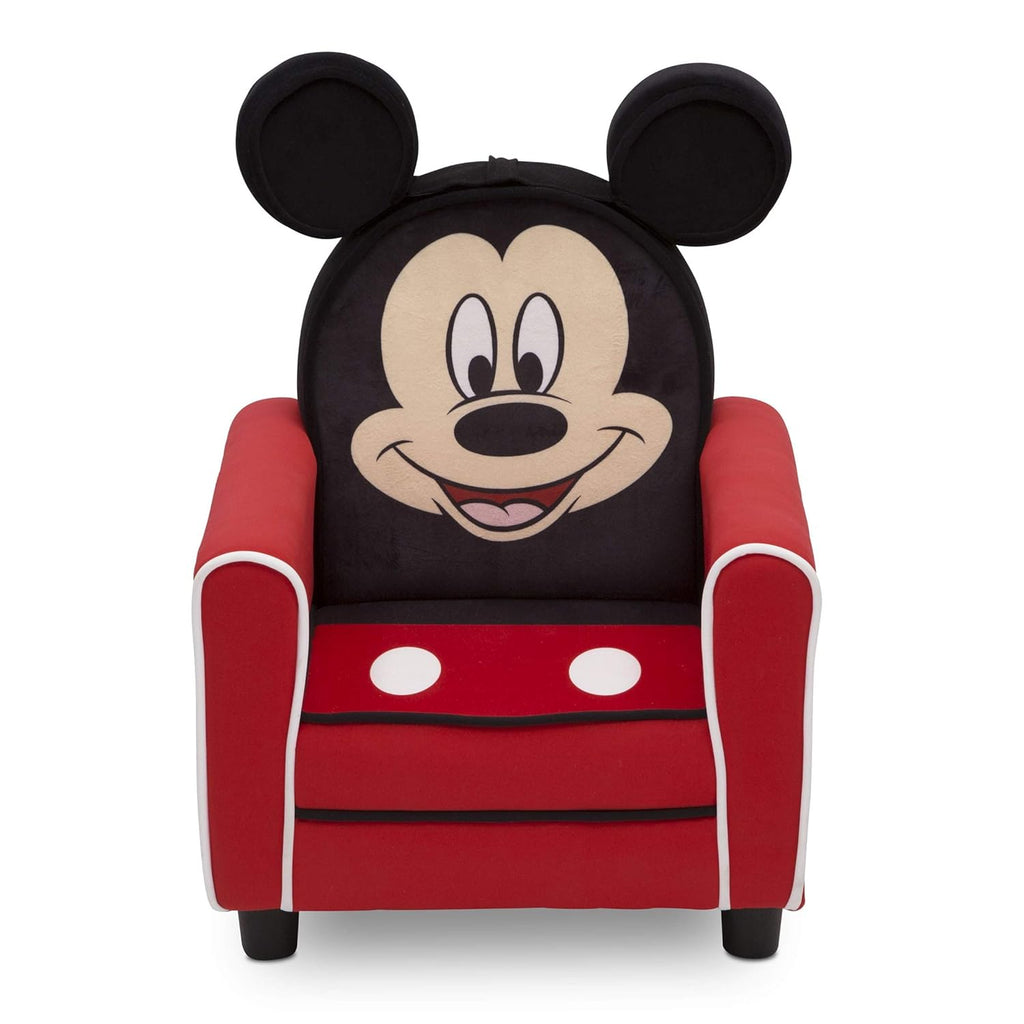 Delta Children Figural Upholstered Kids Chair, Disney Minnie Mouse - Grand Goldman