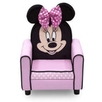 Delta Children Figural Upholstered Kids Chair, Disney Minnie Mouse - Grand Goldman