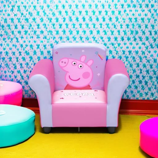 Delta Children Upholstered Chair, Disney Minnie Mouse - Grand Goldman