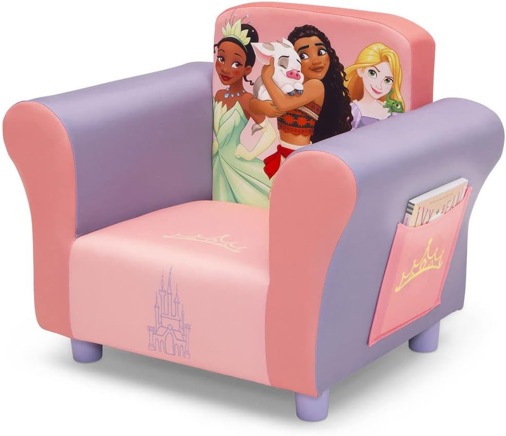 Delta Children Upholstered Chair, Disney Minnie Mouse - Grand Goldman