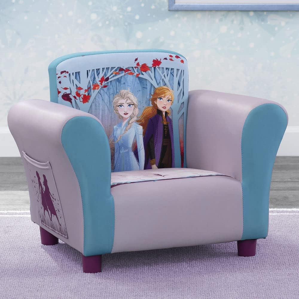 Delta Children Upholstered Chair, Disney Minnie Mouse - Grand Goldman
