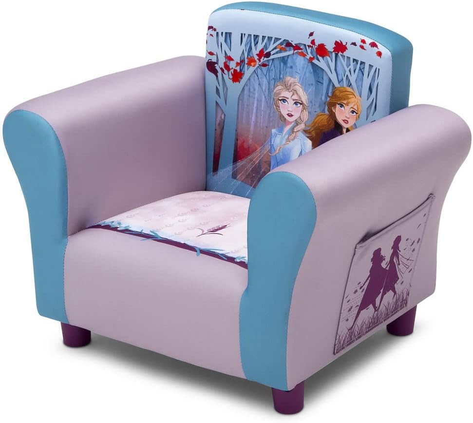 Delta Children Upholstered Chair, Disney Minnie Mouse - Grand Goldman