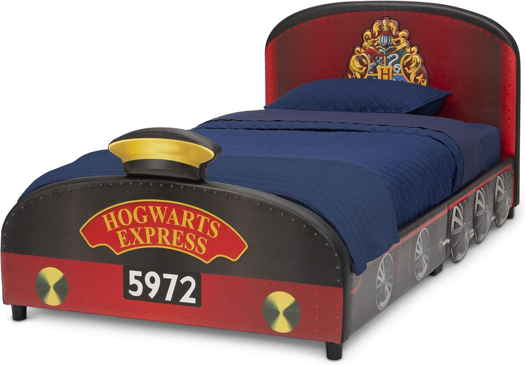 Delta Children Upholstered Twin Bed, Marvel Spider Man - Grand Goldman