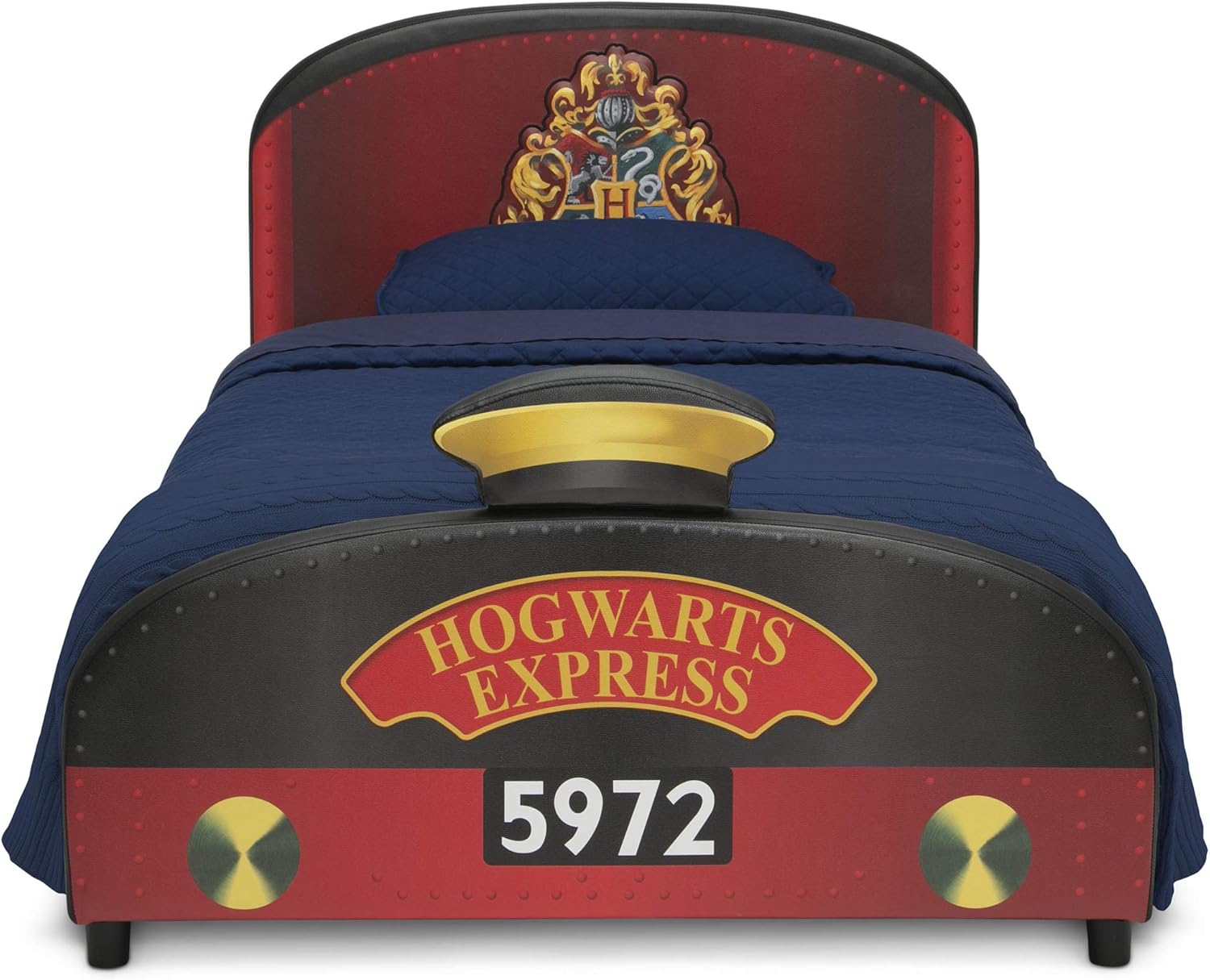 Delta Children Upholstered Twin Bed, Marvel Spider Man - Grand Goldman