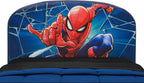 Delta Children Upholstered Twin Bed, Marvel Spider Man - Grand Goldman