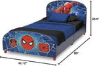 Delta Children Upholstered Twin Bed, Marvel Spider Man - Grand Goldman