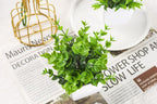 Der Rose 4 Pack Fake Plants Mini Artificial Greenery Potted Plants for Home Decor Indoor Office Table Room Farmhouse - Grand Goldman