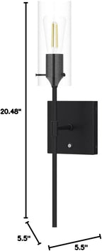 Dimmable Battery Operated Wall Sconce Set of 2, Rechargeable Wall Mount Light No Wiring, Easy Install Wireless Wall Lamp for Living Room Bedroom Hallway Farmhouse Indoor, Bulb Included - Grand Goldman