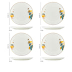 Dinner Plates Ceramic Steak Plate Web Porcelain - Grand Goldman