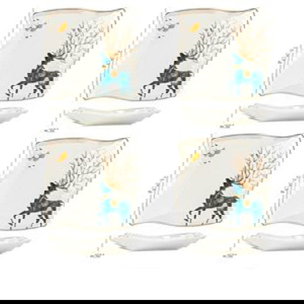 Dinner Plates Ceramic Steak Plate Web Porcelain - Grand Goldman