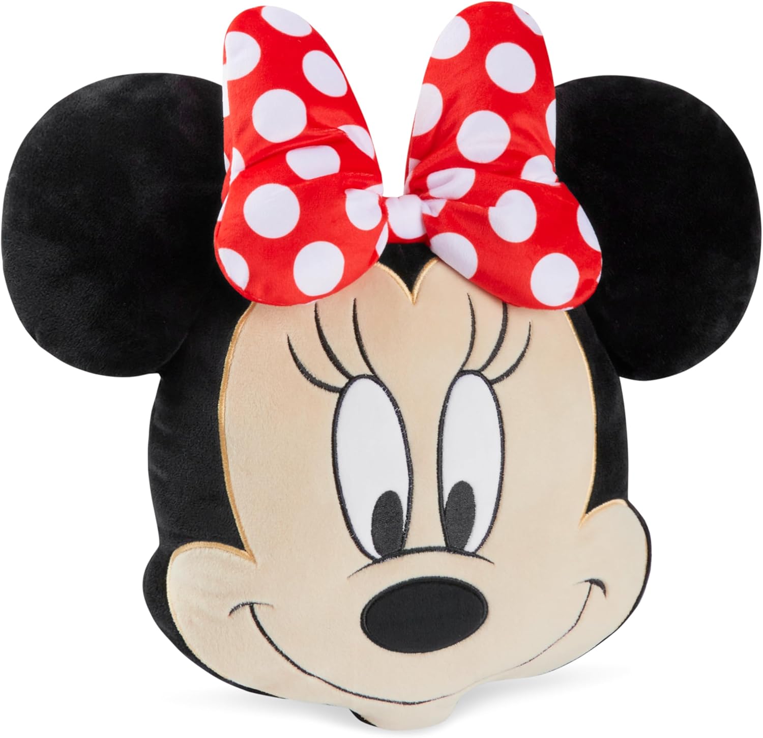 Disney 3D Plush Pillow Cushions for Bed Kids Throw Pillows Bedroom Accessories Travel Nursery Soft Feel Decorative Cushion Stitch Gifts for Kids (Blue/Pink Stitch) - Grand Goldman