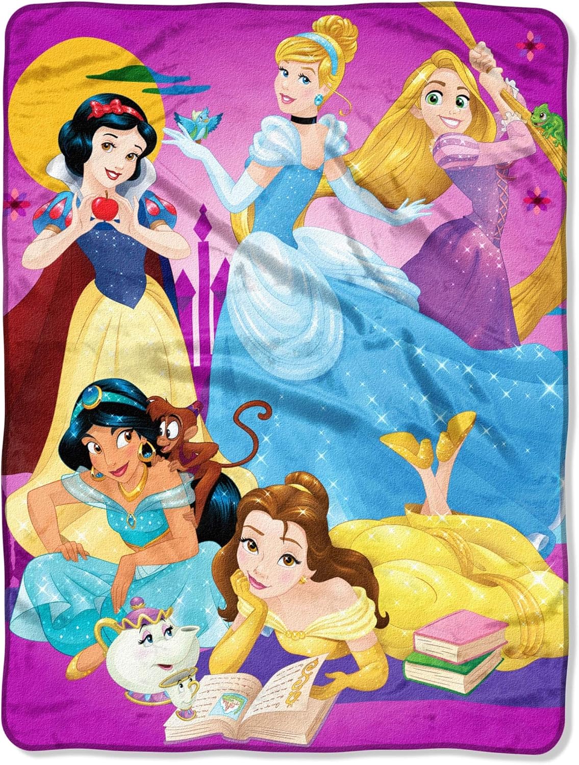 Disney's Moana, "Voyagers" Micro Raschel Throw Blanket, 46" x 60", Multi Color - Grand Goldman