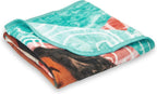 Disney's Moana, "Voyagers" Micro Raschel Throw Blanket, 46" x 60", Multi Color - Grand Goldman