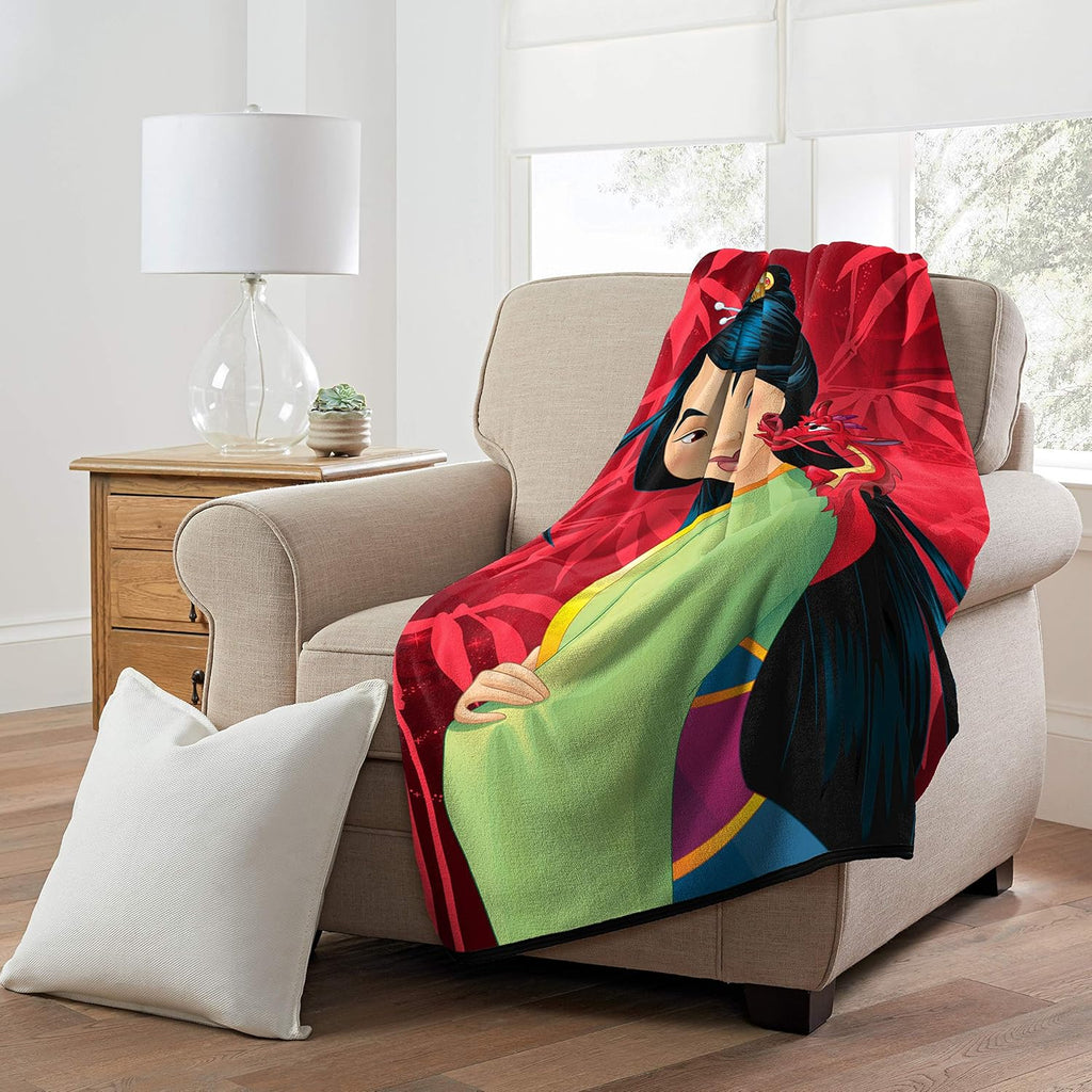 Disney's Moana, "Voyagers" Micro Raschel Throw Blanket, 46" x 60", Multi Color - Grand Goldman