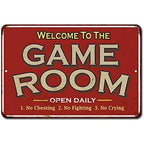 Do not Disturb Gamer at Play Metal Tin Signs Posters Plate Wall Decor for Bars Game Room Man Cave Cafe Club Retro Posters Plaque - Grand Goldman
