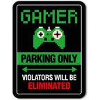 Do not Disturb Gamer at Play Metal Tin Signs Posters Plate Wall Decor for Bars Game Room Man Cave Cafe Club Retro Posters Plaque - Grand Goldman