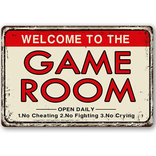 Do not Disturb Gamer at Play Metal Tin Signs Posters Plate Wall Decor for Bars Game Room Man Cave Cafe Club Retro Posters Plaque - Grand Goldman