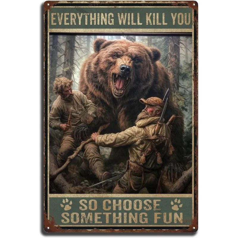 Don't Tell Me What to Do Vintage Metal Tin Signs Posters Plate Wall Decor for Home Bars Man Cave Cafe Clubs Retro Posters Plaque - Grand Goldman