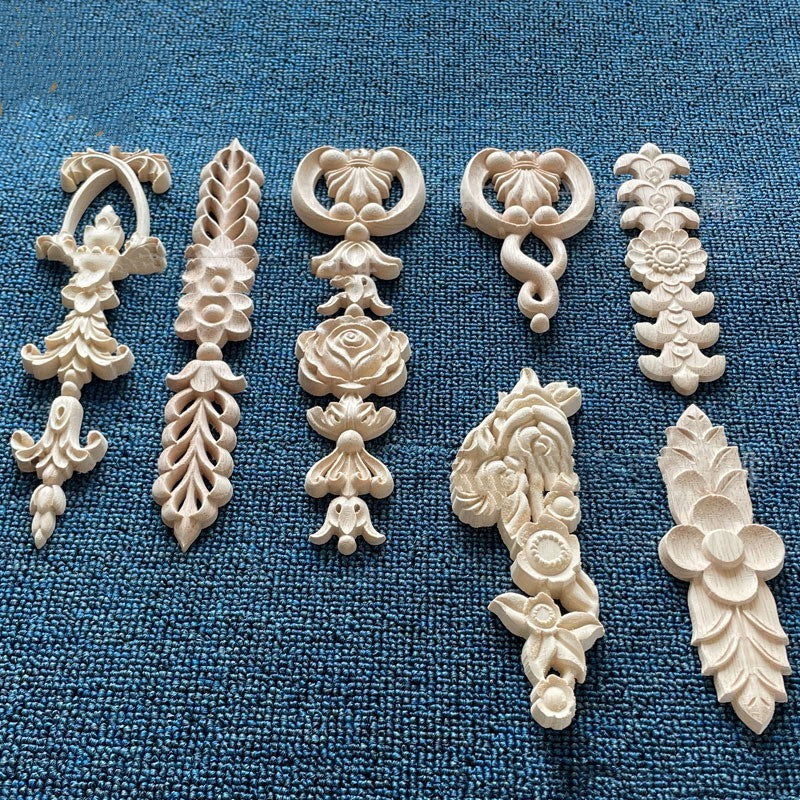 Dongyang Wood Carving Solid Wood Laminate Cabinet Column Decoration - Grand Goldman