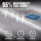 Dowinx Gaming Chair Fabric with Pocket Spring Cushion, High Back Ergonomic Computer Chair with Footrest for Adults, Massage Lumbar Support Swivel Game Chair for Office Gaming 300LBS, Black - Grand Goldman