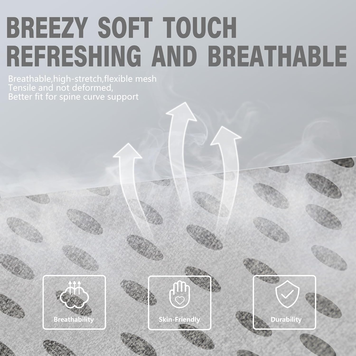 Dowinx Gaming Chair Fabric with Pocket Spring Cushion, Massage Game Chair Cloth with Headrest, Ergonomic Computer Chair with Footrest 290LBS, Black - Grand Goldman