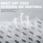 Dowinx Gaming Chair Fabric with Pocket Spring Cushion, Massage Game Chair Cloth with Headrest, Ergonomic Computer Chair with Footrest 290LBS, Black - Grand Goldman