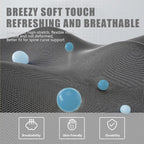 Dowinx Gaming Chair Fabric with Pocket Spring Cushion, Massage Game Chair Cloth with Headrest, Ergonomic Computer Chair with Footrest 290LBS, Black - Grand Goldman