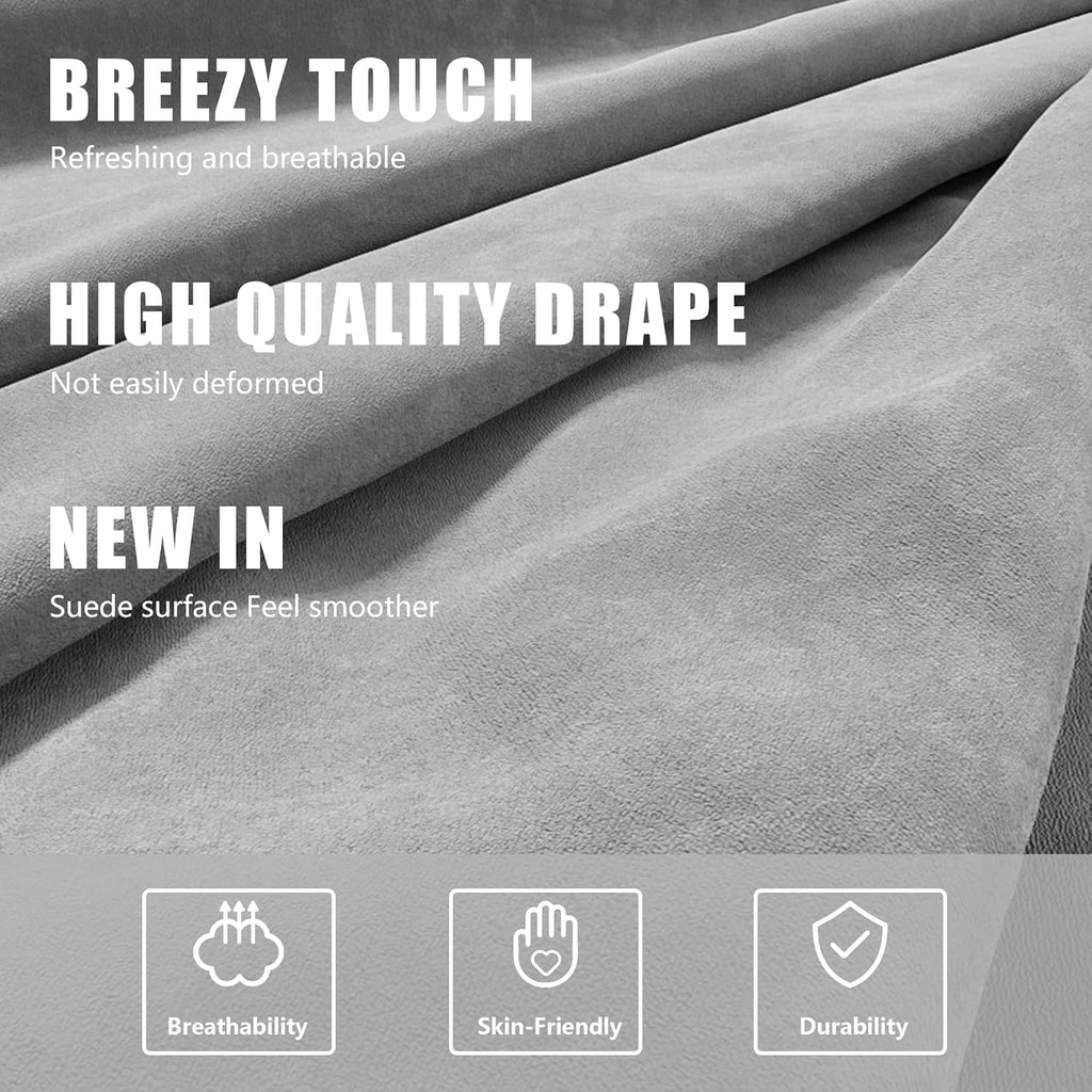 Dowinx Gaming Chair Fabric with Pocket Spring Cushion, Massage Game Chair Cloth with Headrest, Ergonomic Computer Chair with Footrest 290LBS, Black - Grand Goldman