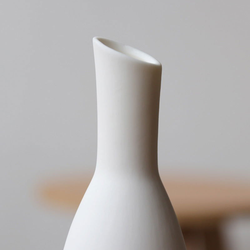 Dried Flower Vase Small Ceramic European Style Ornaments - Grand Goldman