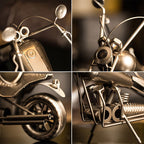 Drunk Driving Wine Cabinet Ornaments Wine Bottle Wine Rack Ornaments Wrought Iron Bar Home - Grand Goldman