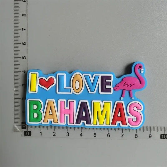 Dubai Tanzania Antigua New York Bahamas Puerto Rico Finland Barbados Argentina Kenya Cancun Mexico Jamaica PVC Fridge Magnet - Grand Goldman