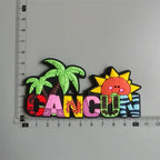 Dubai Tanzania Antigua New York Bahamas Puerto Rico Finland Barbados Argentina Kenya Cancun Mexico Jamaica PVC Fridge Magnet - Grand Goldman