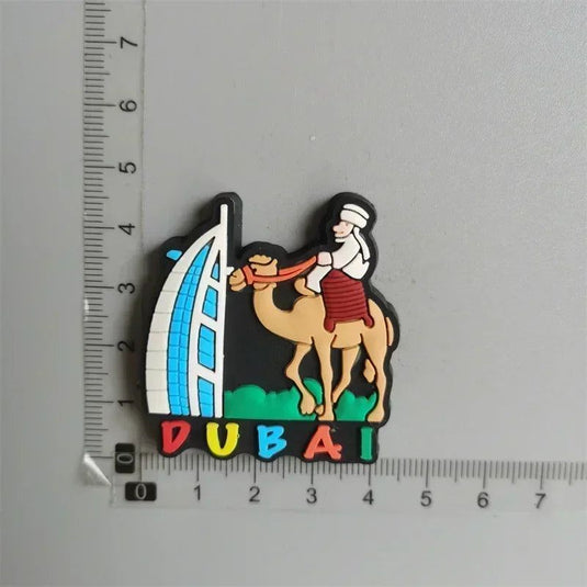 Dubai Tanzania Antigua New York Bahamas Puerto Rico Finland Barbados Argentina Kenya Cancun Mexico Jamaica PVC Fridge Magnet - Grand Goldman