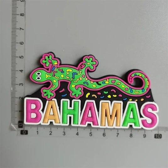 Dubai Tanzania Antigua New York Bahamas Puerto Rico Finland Barbados Argentina Kenya Cancun Mexico Jamaica PVC Fridge Magnet - Grand Goldman