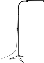 EBEST Led Floor Lamp for Eyelash Extensions Craft Task Floor Standing Light Adjustable Gooseneck Dimmable lash LED Lamp for Facial Spa Salon Makeup - Grand Goldman