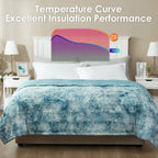EHEYCIGA Electric Heated Blanket Throw Faux Fur, 10 Hours Auto Shut Off 9 Heating Levels Heating Blanket Throw, Soft Warm Heated Blanket Fast Heating, Faux Fur & Sherpa - Grand Goldman