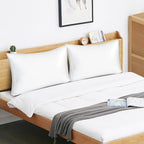 EIUE Hotel Collection Bed Pillows for Sleeping 2 Pack Queen Size，Pillows for Side and Back Sleepers,Super Soft Down Alternative Microfiber Filled Pillows,20 x 30 Inches - Grand Goldman