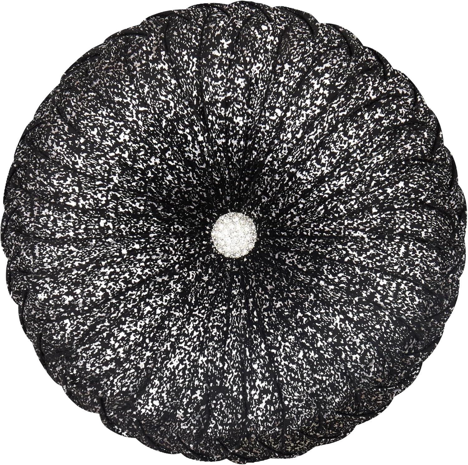 EUCIOR Gold Throw Pillows,Circular Pillow,Pumpkin Pleated Handmade Throw Pillows,Gold Pillows,Smooth Metallic Leather Decorative Pillows for Home Decor Bedroom Living Room Couch Bed Sofa(Gold) - Grand Goldman