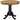 East West Furniture AMT-WLW-TP Antique Kitchen Dining Table - a Round Wooden Table Top with Pedestal Base, 36x36 Inch, Walnut & Linen White - Grand Goldman