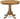 East West Furniture AMT-WLW-TP Antique Kitchen Dining Table - a Round Wooden Table Top with Pedestal Base, 36x36 Inch, Walnut & Linen White - Grand Goldman