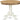 East West Furniture AMT-WLW-TP Antique Kitchen Dining Table - a Round Wooden Table Top with Pedestal Base, 36x36 Inch, Walnut & Linen White - Grand Goldman