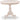East West Furniture AMT-WLW-TP Antique Kitchen Dining Table - a Round Wooden Table Top with Pedestal Base, 36x36 Inch, Walnut & Linen White - Grand Goldman