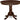 East West Furniture AMT-WLW-TP Antique Kitchen Dining Table - a Round Wooden Table Top with Pedestal Base, 36x36 Inch, Walnut & Linen White - Grand Goldman