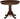 East West Furniture AMT-WLW-TP Antique Kitchen Dining Table - a Round Wooden Table Top with Pedestal Base, 36x36 Inch, Walnut & Linen White - Grand Goldman