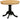East West Furniture ANT-LWH-TP Antique Dining Room Table - a Round kitchen Table Top with Pedestal Base, 36x36 Inch, Linen White - Grand Goldman
