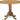 East West Furniture DLT-ABK-TP Dublin Dining Table - a Round Wooden Table Top with Dropleaf & Pedestal Base, 42x42 Inch, Wirebrushed Black - Grand Goldman